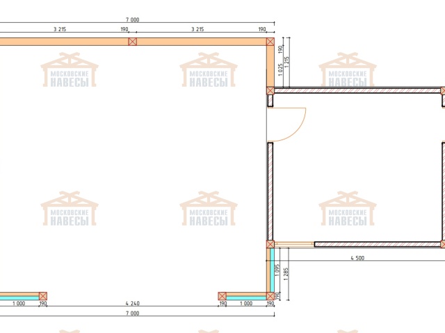 Навес-гараж БАЛТИК — Фото 8