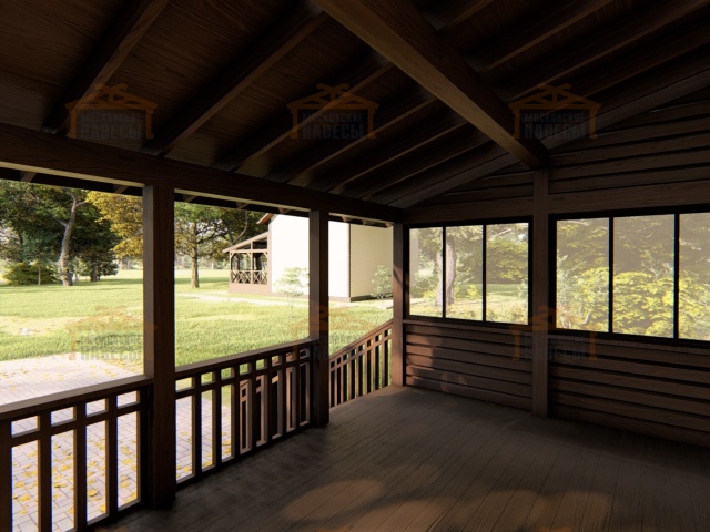 ВЕРАНДА К ДОМУ СИГМА — Фото 3