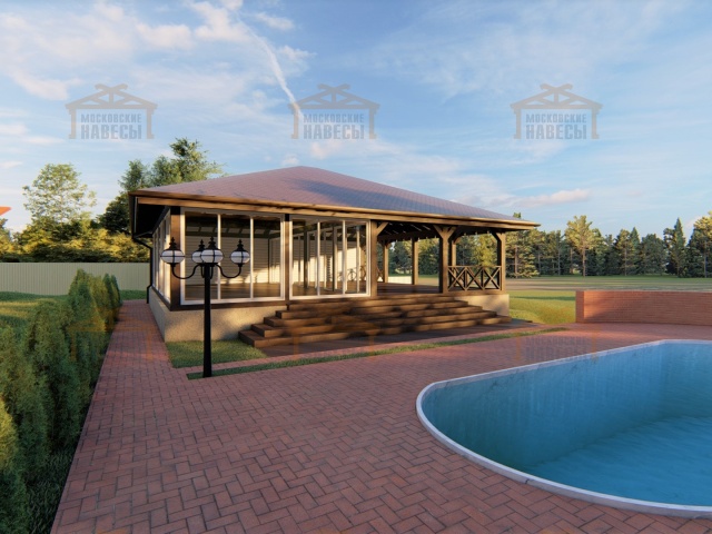 Застекленная беседка ТРИУМФ — Фото 7