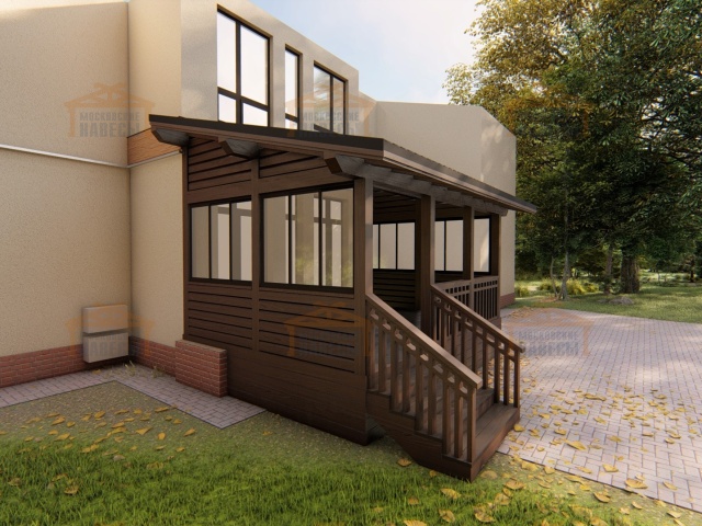 ВЕРАНДА К ДОМУ СИГМА — Фото 2