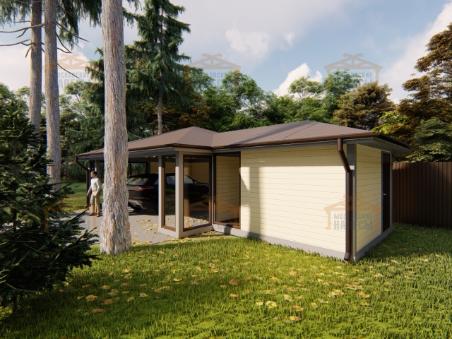 Навес-гараж БАЛТИК — Фото 2