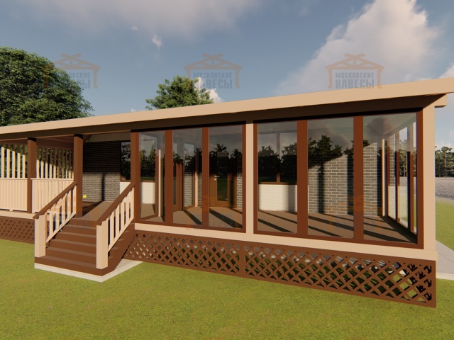 ВЕРАНДА К ДОМУ РИЧМОНД — Фото 2