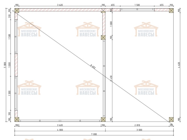 Застекленная беседка БУРЕВЕСТНИК — Фото 7
