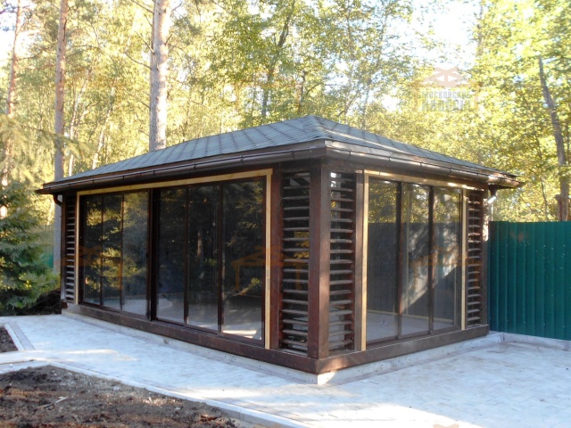 Застекленная беседка ЦЕЗАРЬ — Фото 4