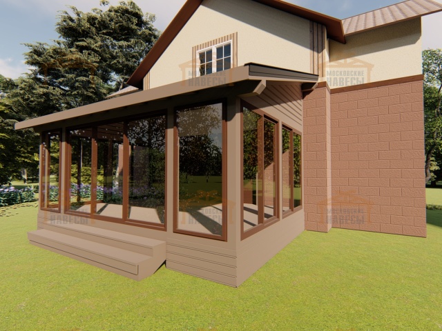 Застекленная беседка ЮНОНА — Фото 4