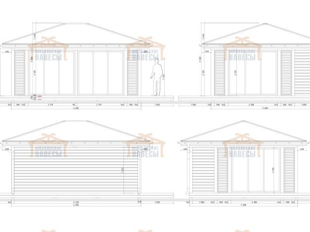 Застекленная беседка ФИОНА — Фото 8