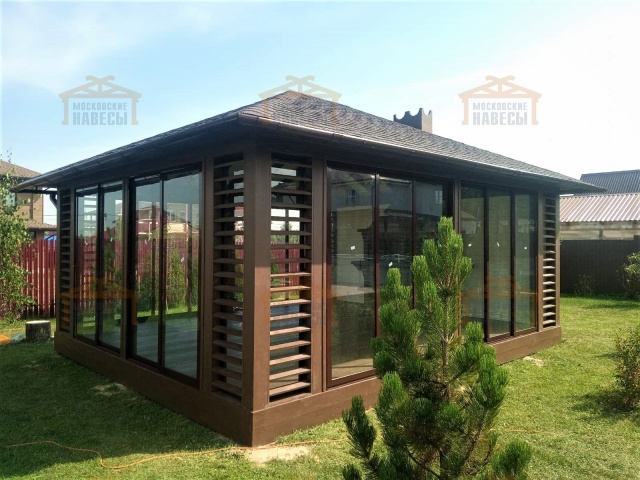 Застекленная беседка АНГЛИЙСКАЯ — Фото 13