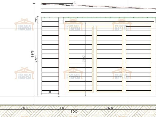 Застекленная беседка САДОВЫЙ ОФИС — Фото 13