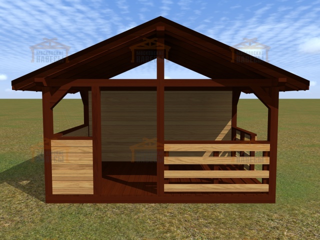 НАВЕС-БЕСЕДКА ОРФЕЙ — Фото 7