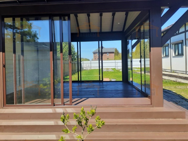 Застекленная беседка МОНТАНА 3.0 — Фото 4