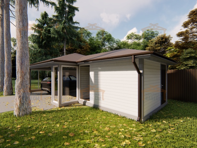 Навес-гараж БАЛТИК — Фото 7