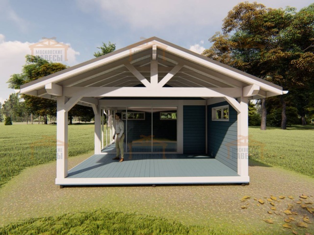 Застекленная беседка БУРЕВЕСТНИК — Фото 10