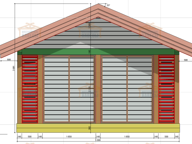 Застекленная беседка АНГЛИЙСКАЯ 2.0 — Фото 7