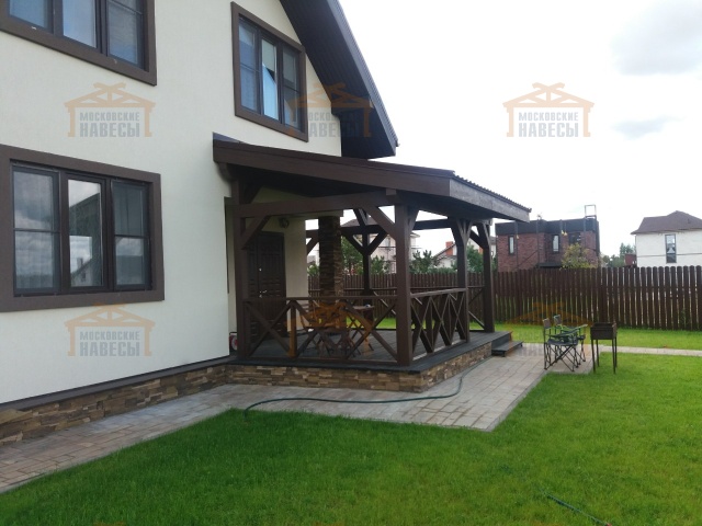 ВЕРАНДА К ДОМУ ЯНТАРНАЯ — Фото 3