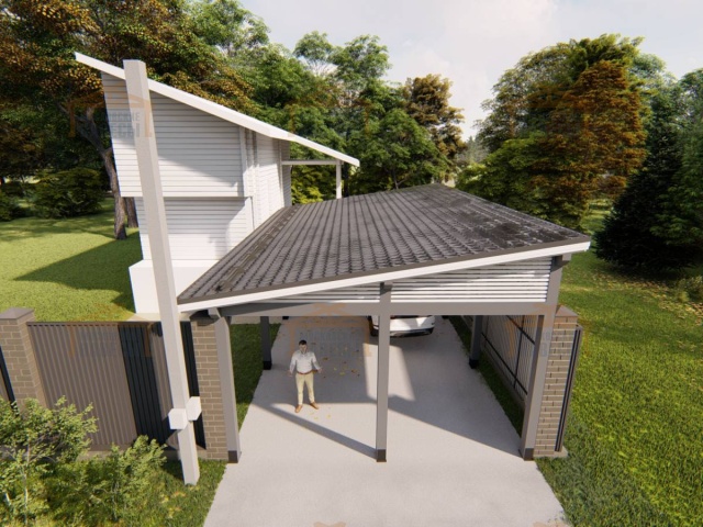 Навес односкатный для автомобилей ОСТИН — Фото 7