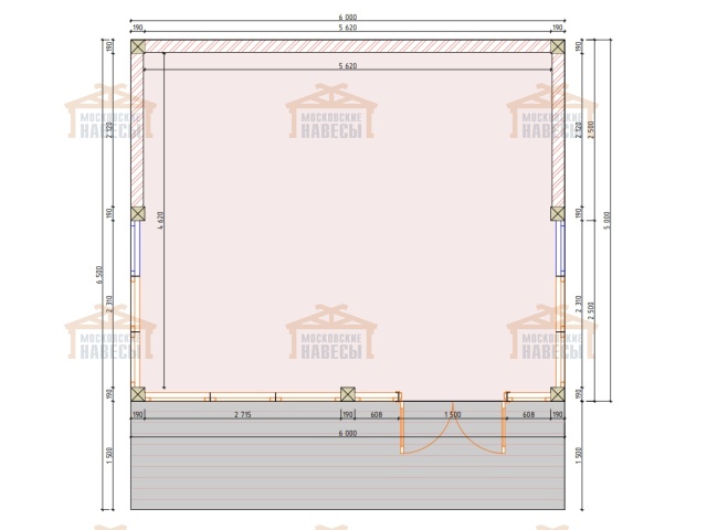 Застекленная беседка МОНТАНА 2.0 — Фото 7